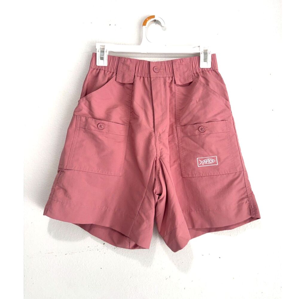 AFTCO shorts American fishing summer sports camping outdoors women 28